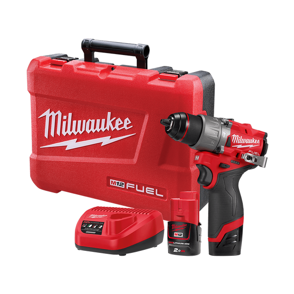 MILWAUKEE M12FPD2202C 12V C 2.0AH HAMMER DRILL/DRIVER KIT