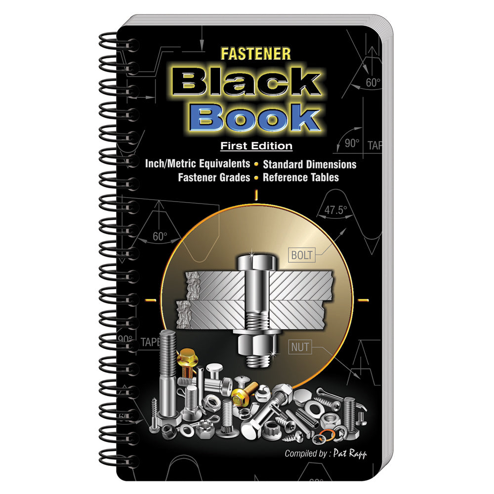 SUTTON FASTENER BLACK BOOK 1ST EDITION