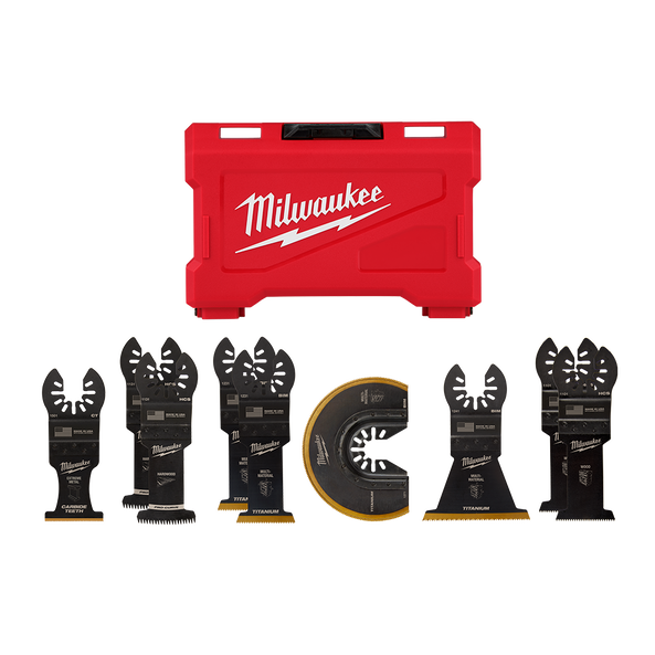 MILWAUKEE MULTITOOL BLADE KIT 9PCE