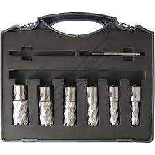 D109 HSS BROACH DRILL SET 6 PIECE 14MM-24MM