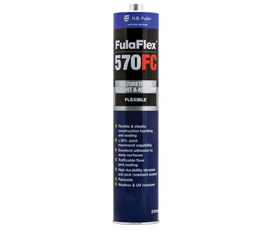 FULAFLEX 570FC BLACK 310ML CARTRIDGE