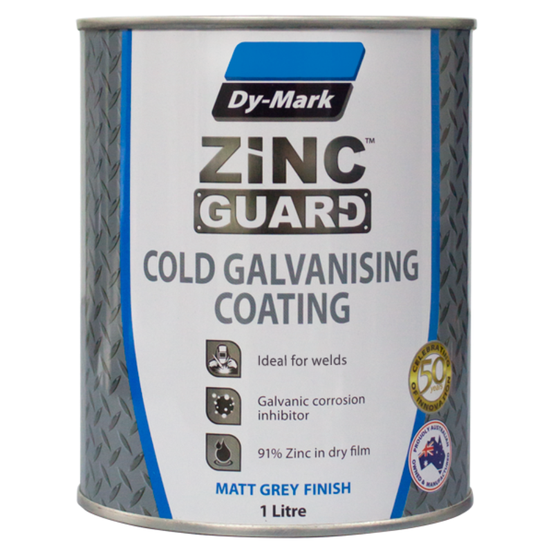 DY-MARK ZINC GUARD COLD GALVANISING COATING BRUSH ON