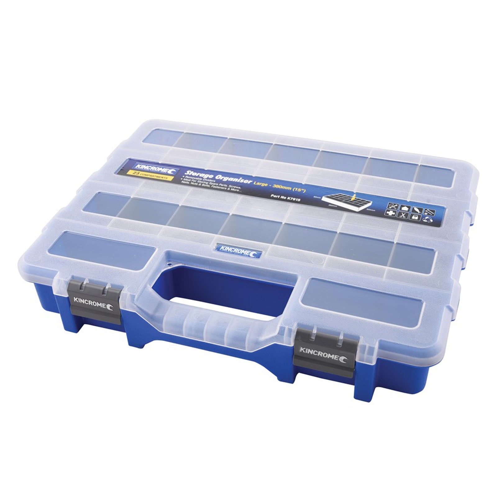 KINCROME K7915 PLASTIC ORGANISER 380MM/15