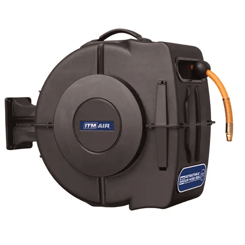 ITM RETRACTABLE AIR HOSE REEL, 10MM X 20M HYBRID POLYMER AIR