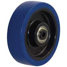 125MM REBOUND RUBBER WHEEL | 3/8" AXLE DIAMETER