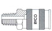 RYCO 300 SERIES MALE C/W 1/2 HOSE TAIL