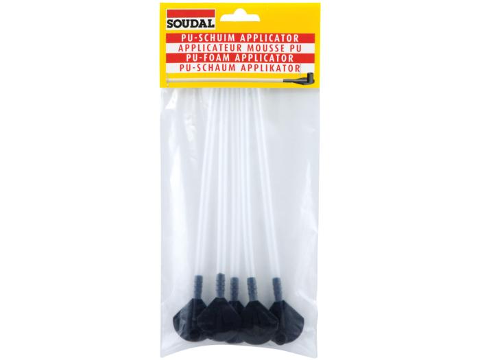 SOUDAL PU FOAM ADAPTOR NOZZLES (STRAW) 5 PACK 5pk WHITE