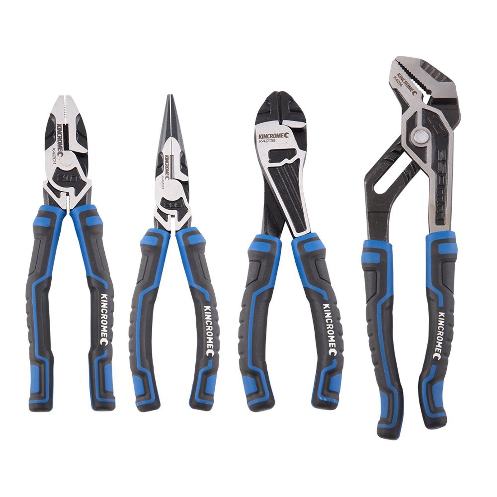 KINCROME K4221 4 PIECE PLIER SET