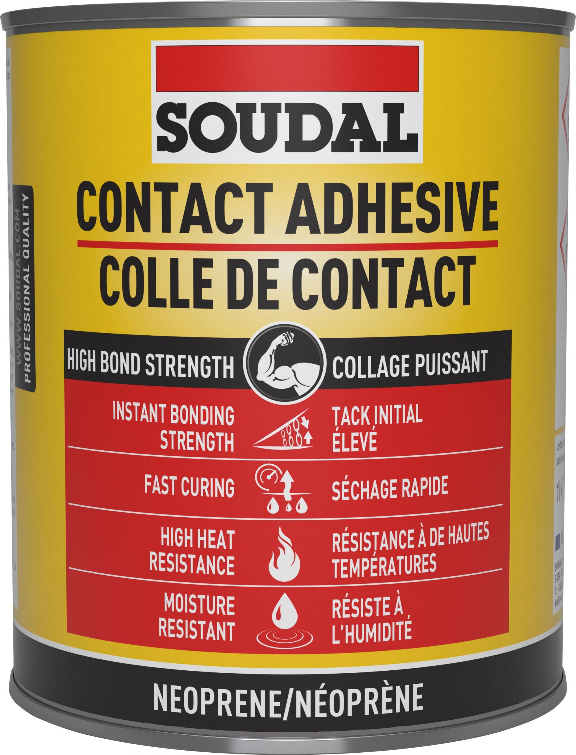 SOUDAL CONTACT ADHESIVE 110LQ  1L AMBER