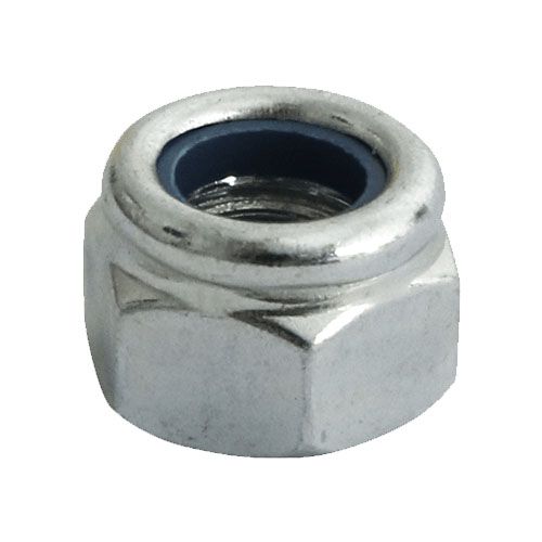 1/4UNC Nylon Insert Nut S/STEEL GR 304