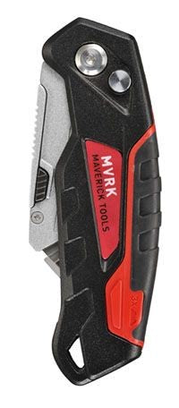 MVRK TRI-LOCK LIGHTWEIGHT FOLDING UTILITY KNIFE