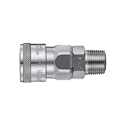 1/4 MALE STAINLESS STEEL HI-CUPLA SOCKET