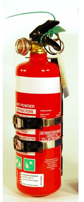 EXTINGUISHER 1.5KG ABE (DRY CHEM) FLAMEGUARD R