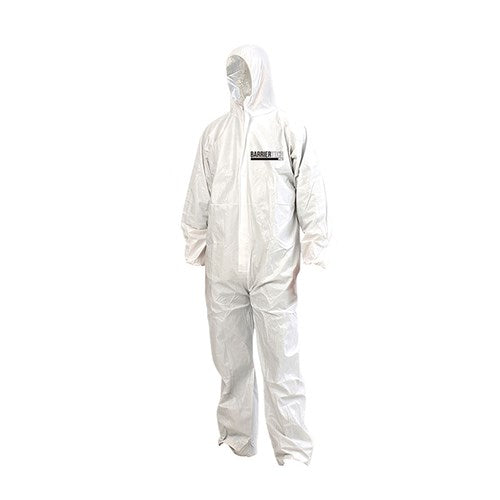 Coverall Disposable Provek LARGE WHITE