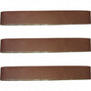 120G ALUMINIUM OXIDE LINISHING BELTS - 3 PACK 1220 X 150MM