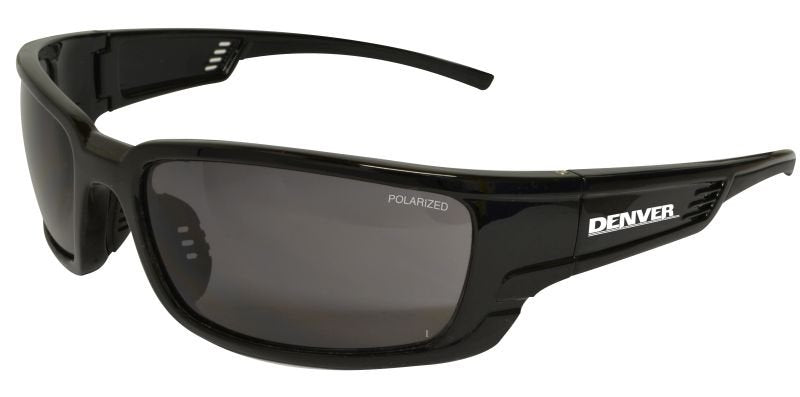 DENVER POLARISED SMOKE SAFETY SPECS WITH BLACK FRAME