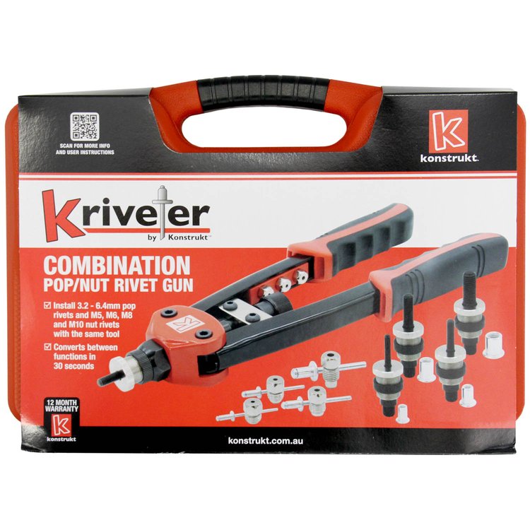 KONSTRUKT KRIVETER MULTIFUNCTION RIVETING GUN TOOL