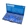 KINCROME K12087 87 PCE NC/NFMETRIC TUNGSTEN STEEL TAP AND DIE SET