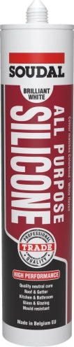 SOUDAL ALL PURPOSE SILICONE - (COLORBOND COTTAGE GREEN) 300ml MOSS