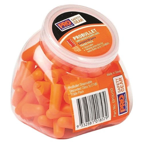 PROBULLET EARPLUGS 50 PACK