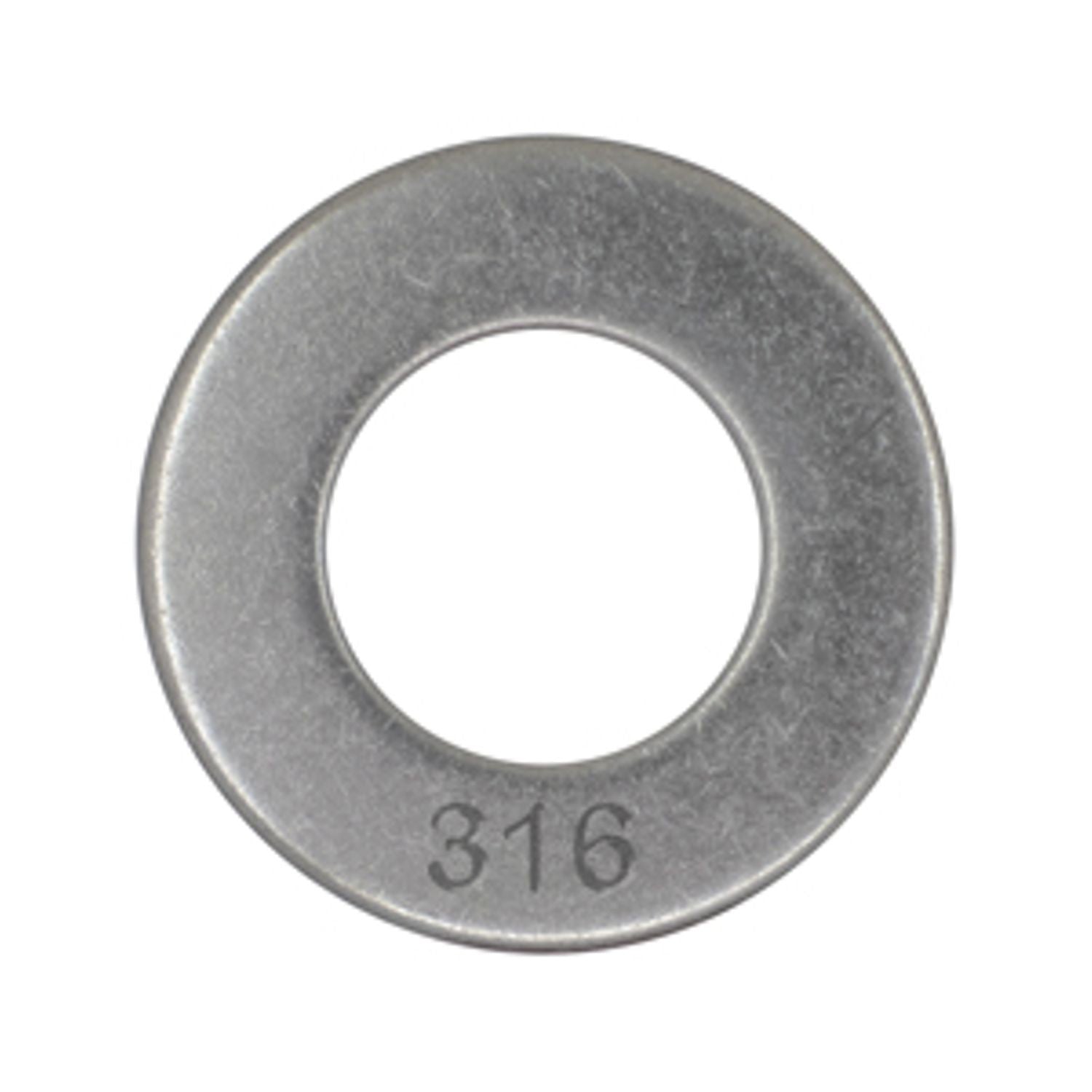 WASHER FLAT RND 316 1-1/8" X 2-1/2 X 10G