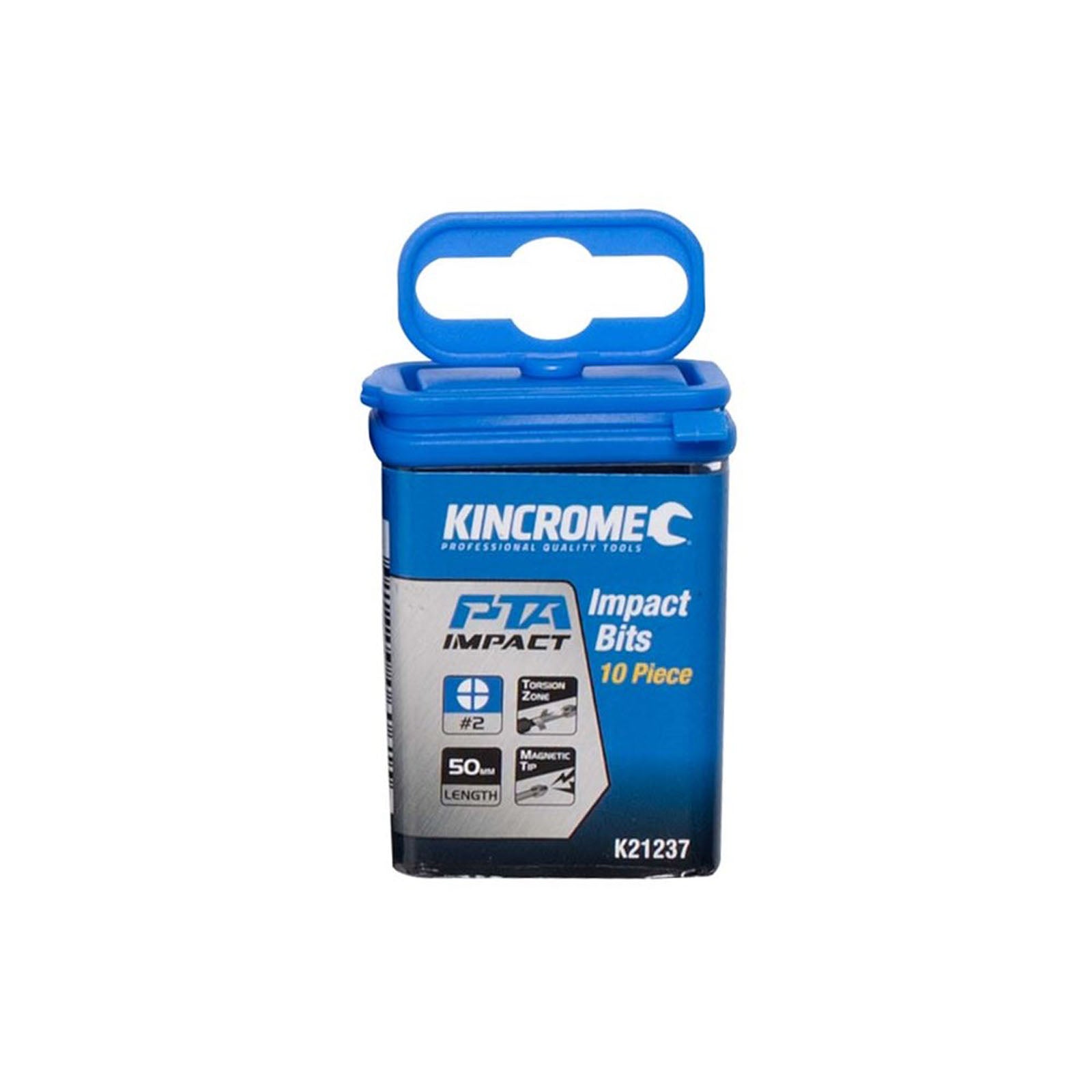 KINCROME K21237 IMPACT BITS PHILLIP NO2 X 50MM 10 PKT