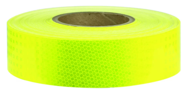 CLASS 1 REFLECTIVE TAPE 75MM X 45.7M - YELLOW