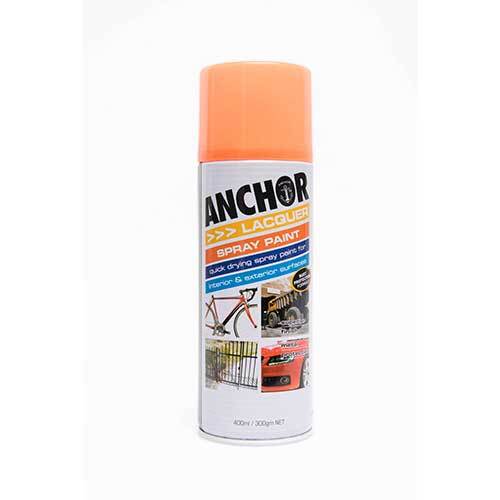 ANCHOR FLUORESENT  SPRAY PAINT ORANGE 300G