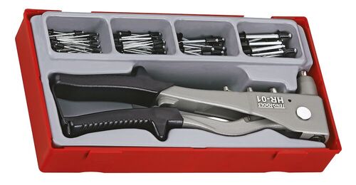 TENG TTHR81 81 PC H-D HAND RIVET SET TC-TRAY