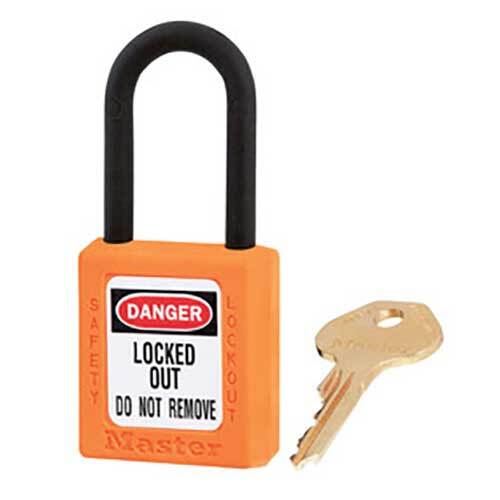 ZENEX THERMOPLASTIC SAFETY PADLOCK 406 KD ORJ