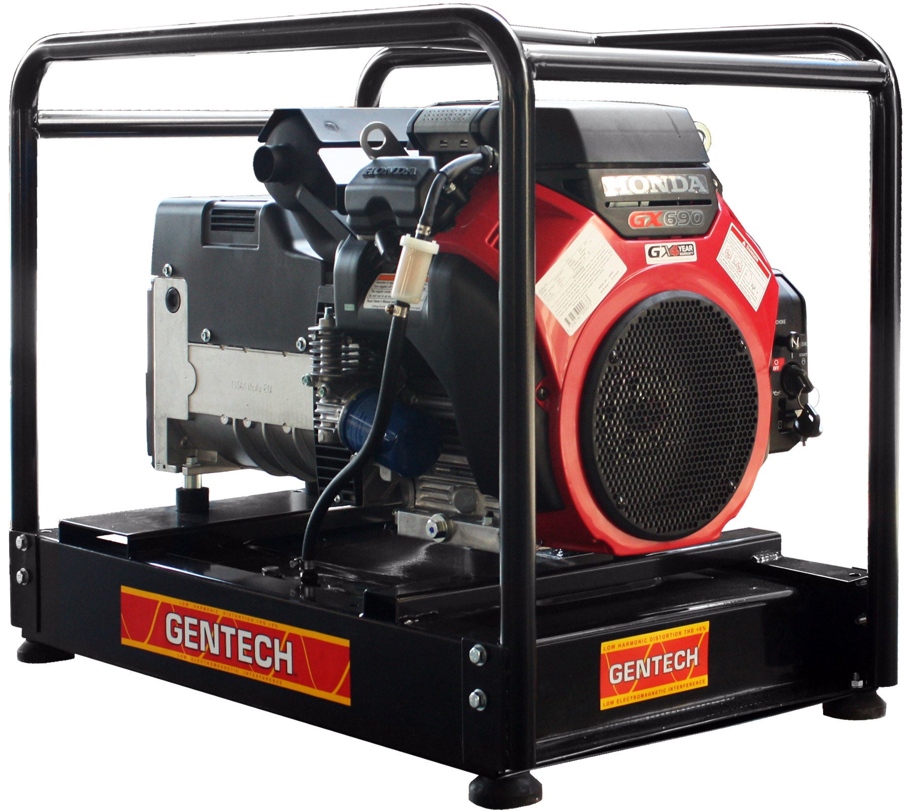 GENTECH 15 KVA HONDA POWERED PETROL GENERATOR W/ E-START