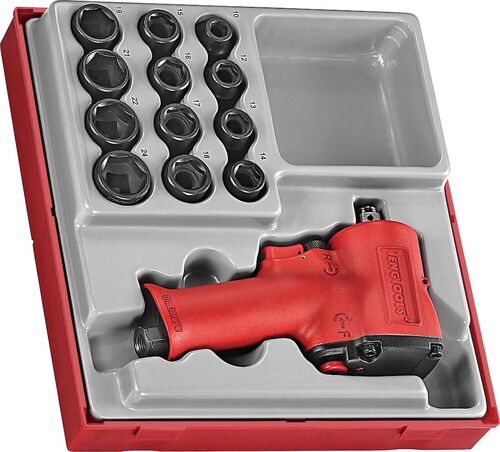 TENG TTDAWM13M 13PCS 12"DR. STUBBY AIR IMP. SOCKET SET 10-24MM