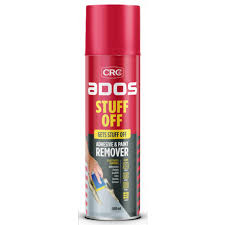 CRC ADOS STUFF OFF ADHESIVE REMOVER - 500ML AEROSOL
