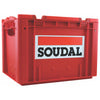 SOUDAL STACKABLE RED SOUDAL CASES WITH FOLDING LID RED