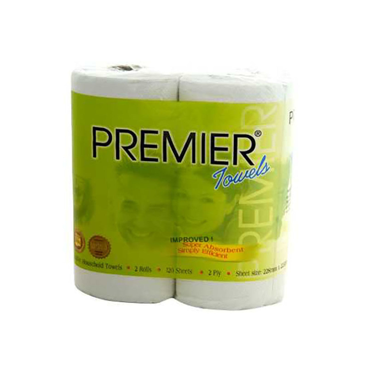 KITCHEN TOWEL TRUSOFT PREMIER 2 PLY 60 SHEETS(20 PER CARTON)