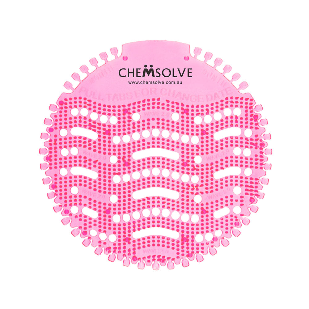 CHEMSOLVE WAVE URINAL MAT STRAWBERRY PK OF 1