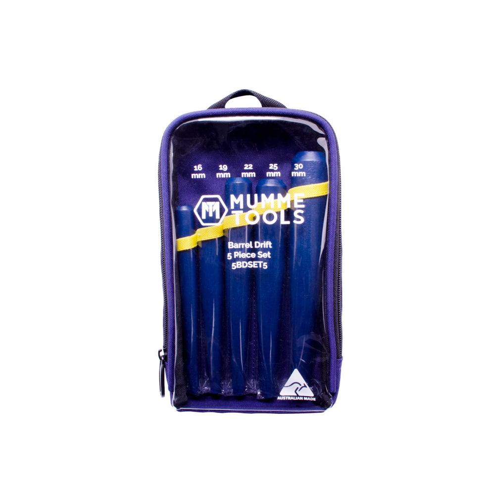 MUMME TOOLS BARREL DRIFT 5 PIECE SET – POPS Industrial