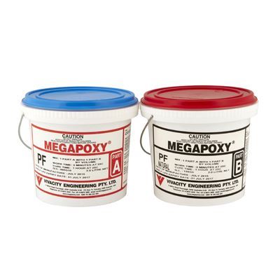 MEGAPOXY PF WHITE 4LT