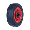 WHEEL- 125MM BLACK RUBBER TYE POLY 10MM ID