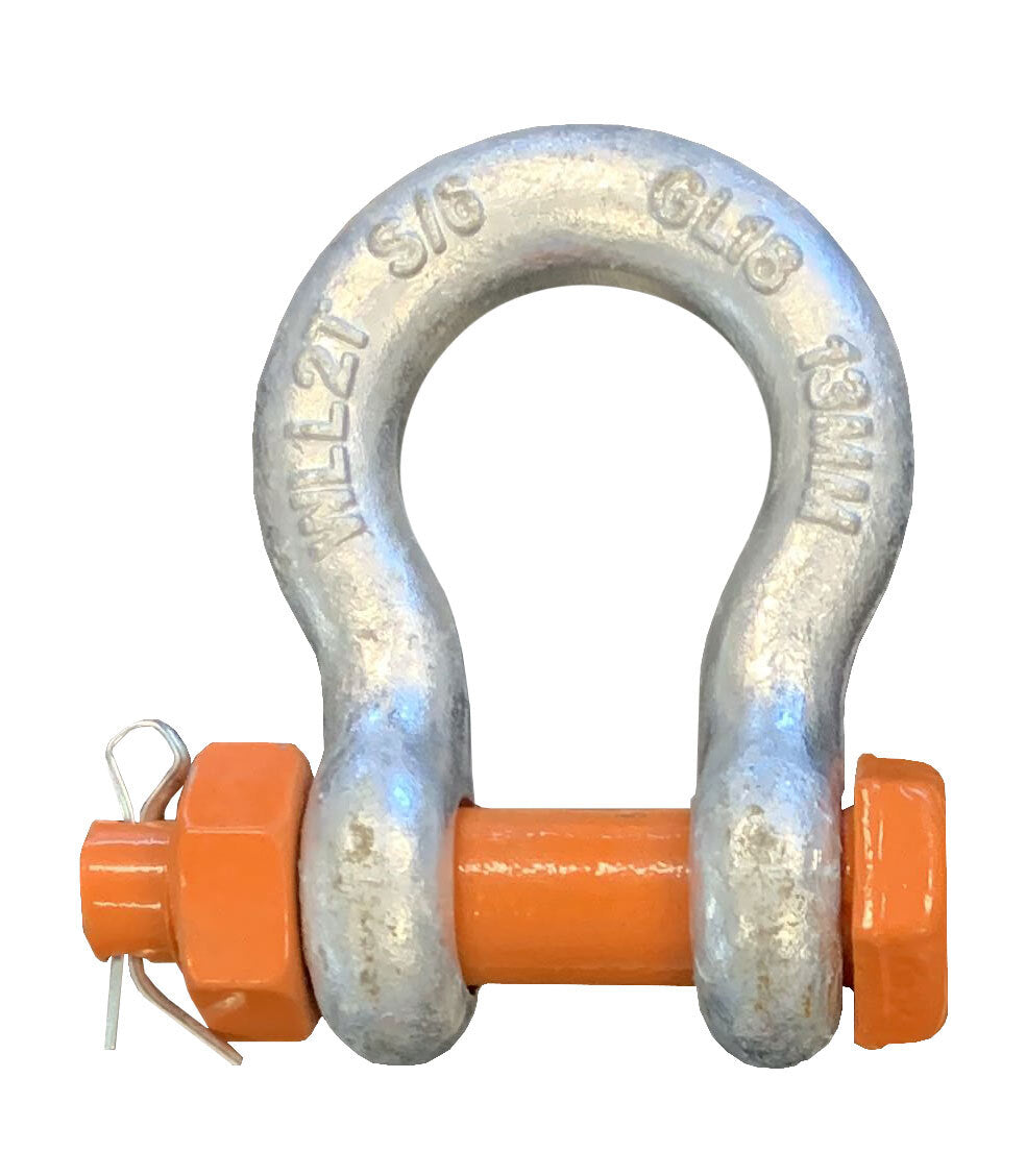 29MM 9.5T BOW SAFETY PIN SHACKLE GRD S