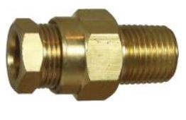 Z3 4MMX1/8 INTERNAL COMPRESSION MALE CONNECTOR