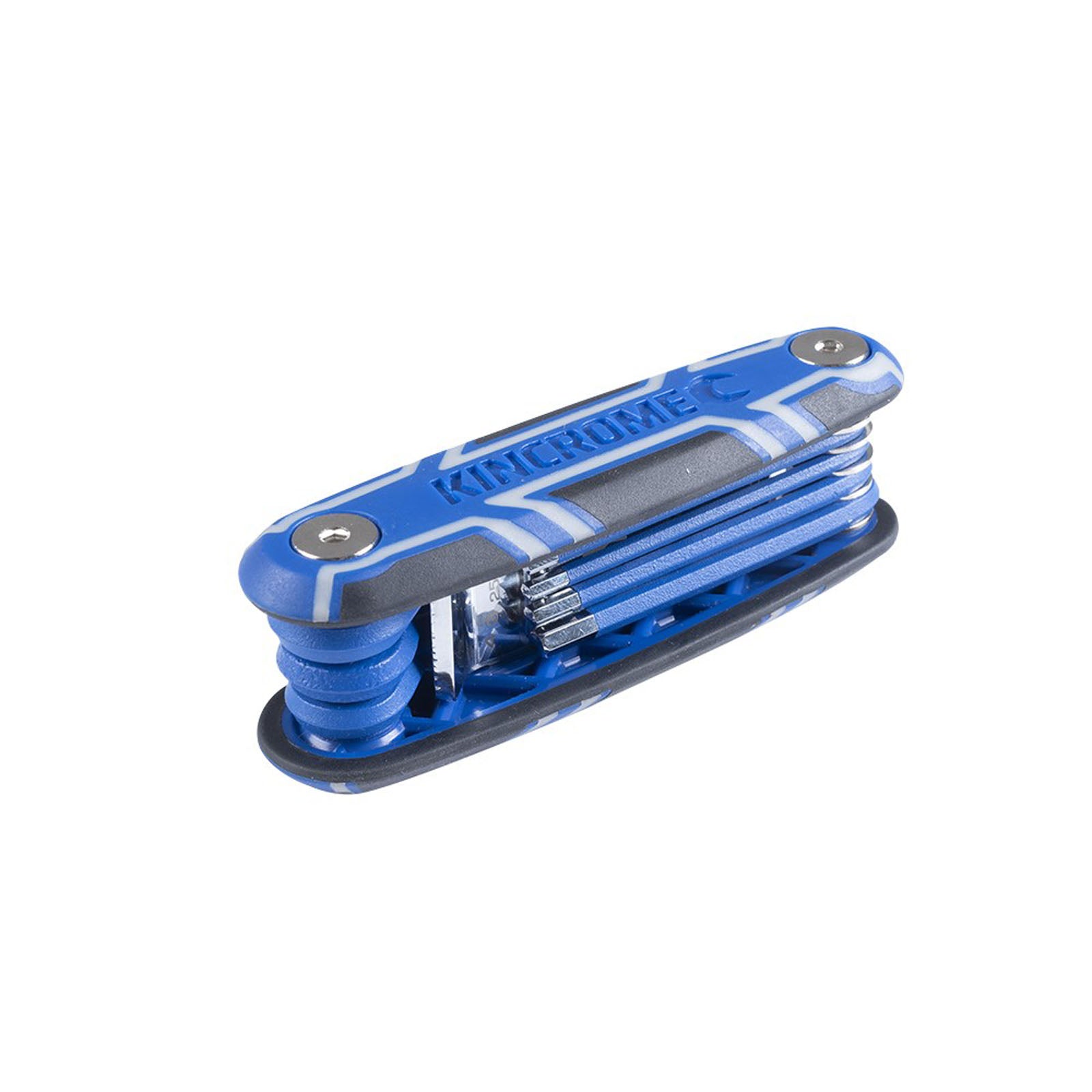KINCROME K5390 FOLDING HEX KEY SET 8 PIECE METRIC