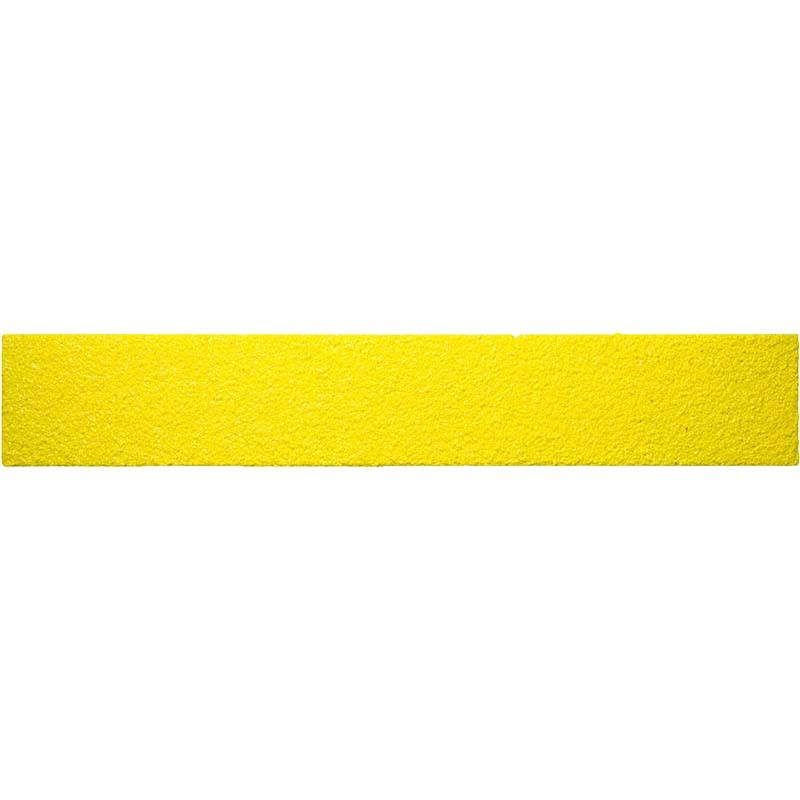 ANTISLIP SAFEPLATE 600MM x 200MM OFFSHORE AL1.6 SAFETY YELLOW