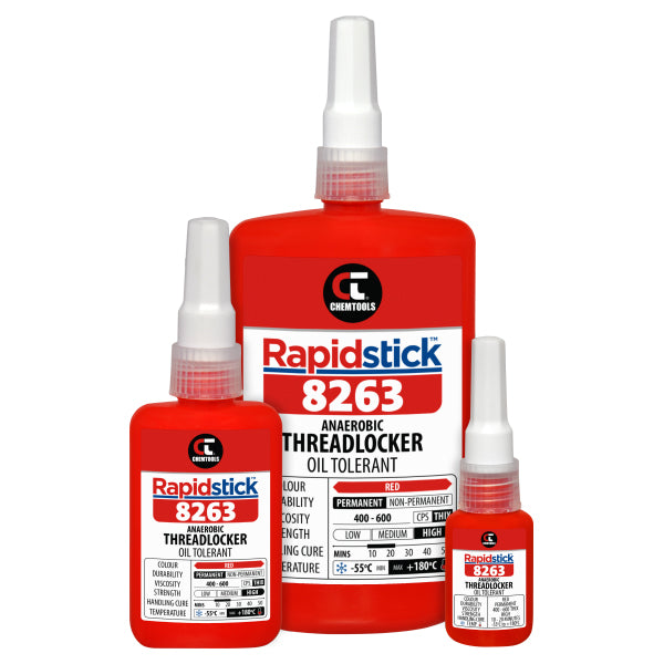 8263 THREADLOCKER 10ML HIGH STRENGTH OIL RESIST