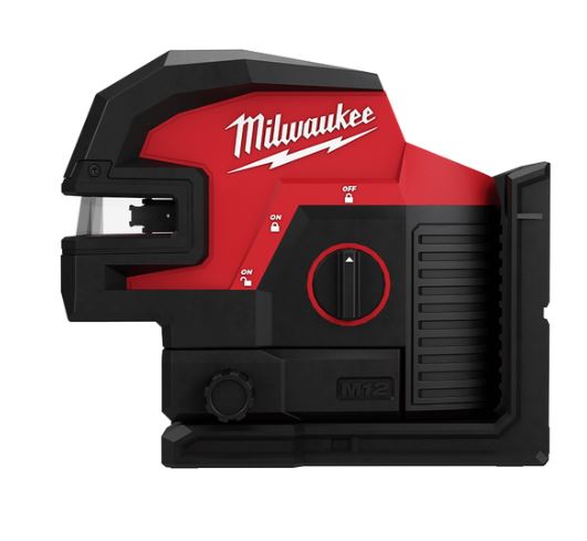 MILWAUKEE 12V CROSS +4 POINT LEVEL LASER SKIN