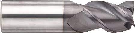 ENDMILL 1/4 3 FLUTE 45 DEG CARBIDE FIRE COAT