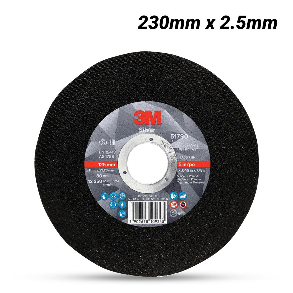 3M™ SILVER CUT OFF WHEEL 230 X 2.5 X 22MM