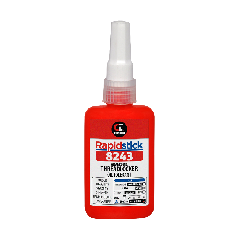 8243 THREADLOCKER 50ML MED STRENGTH OIL RESIST