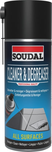 SOUDAL CLEANER & DEGREASER  400ml TRANS