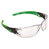 Safety Glasses with Soft Green Arms